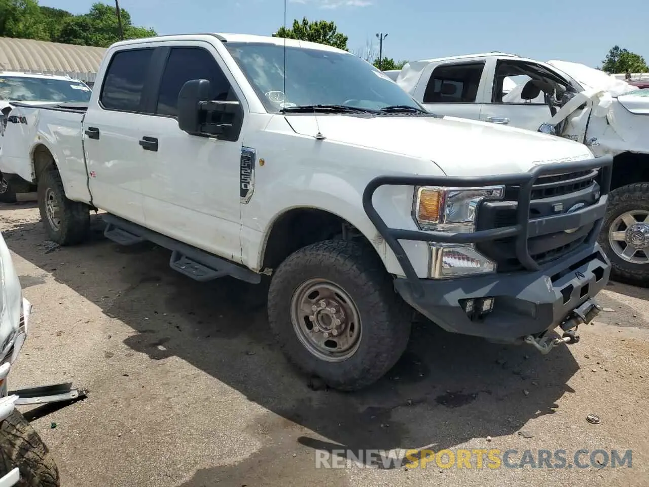 4 Photograph of a damaged car 1FT7W2BN4MED48541 FORD F250 2021