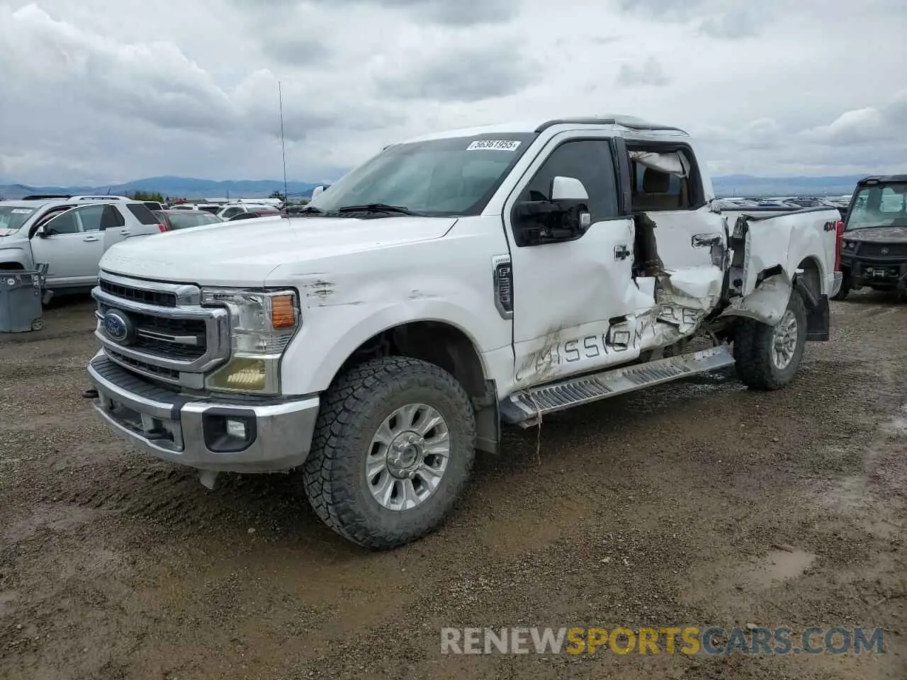 1 Photograph of a damaged car 1FT7W2BN8MED45769 FORD F250 2021