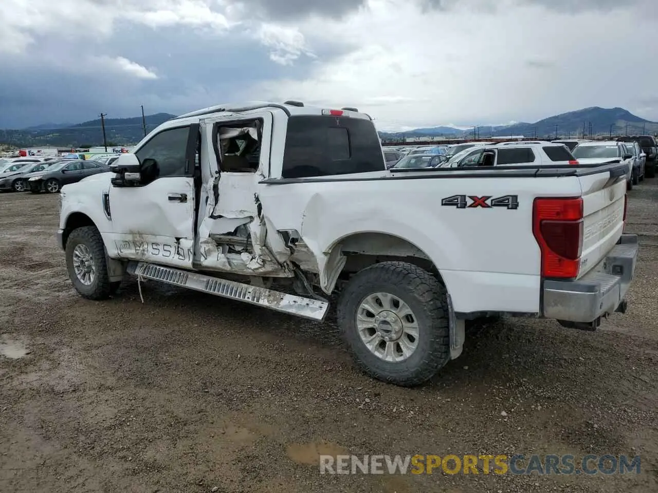 2 Photograph of a damaged car 1FT7W2BN8MED45769 FORD F250 2021