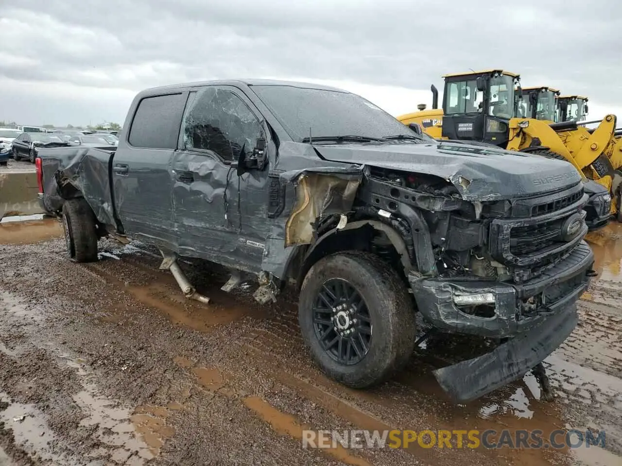 4 Photograph of a damaged car 1FT7W2BT0MEC93245 FORD F250 2021