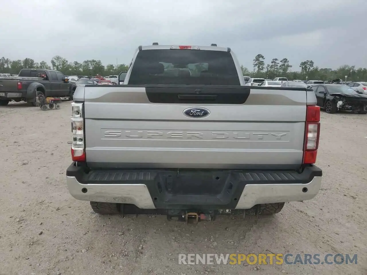 6 Photograph of a damaged car 1FT7W2BT0MED48664 FORD F250 2021