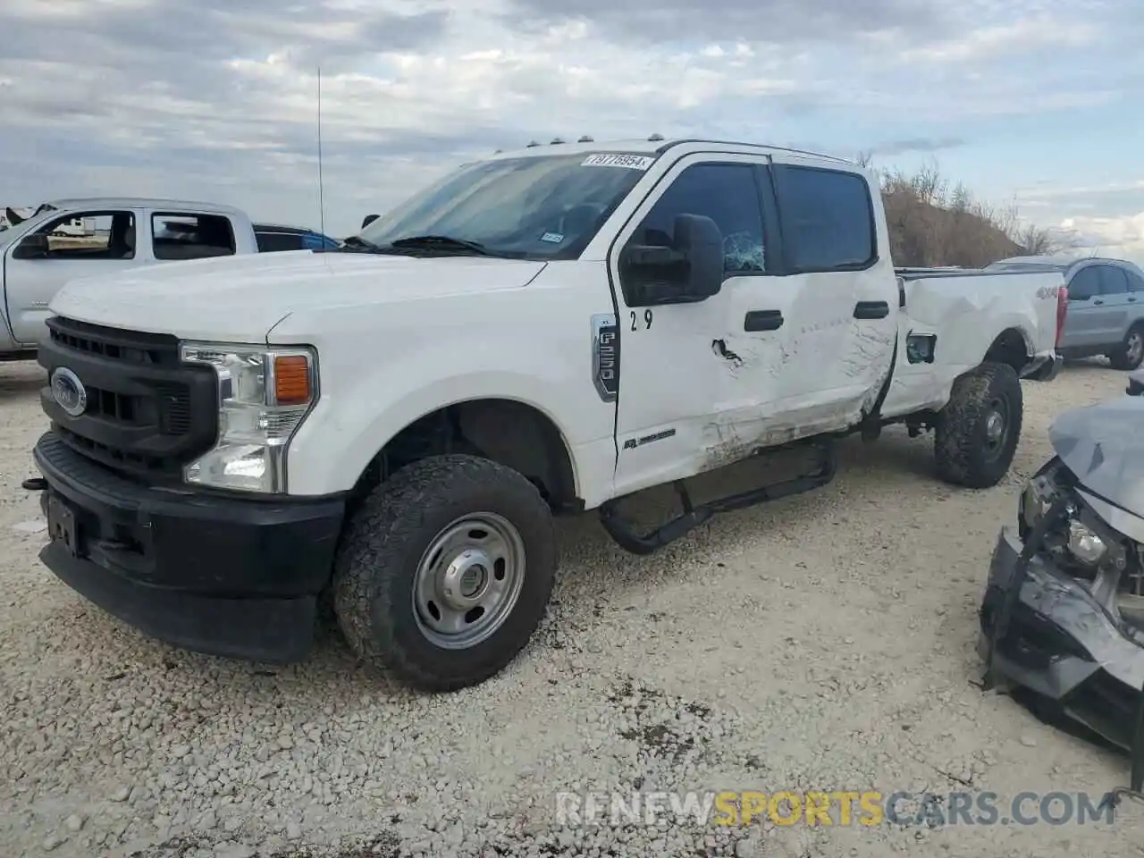 1 Photograph of a damaged car 1FT7W2BT1MED13521 FORD F250 2021