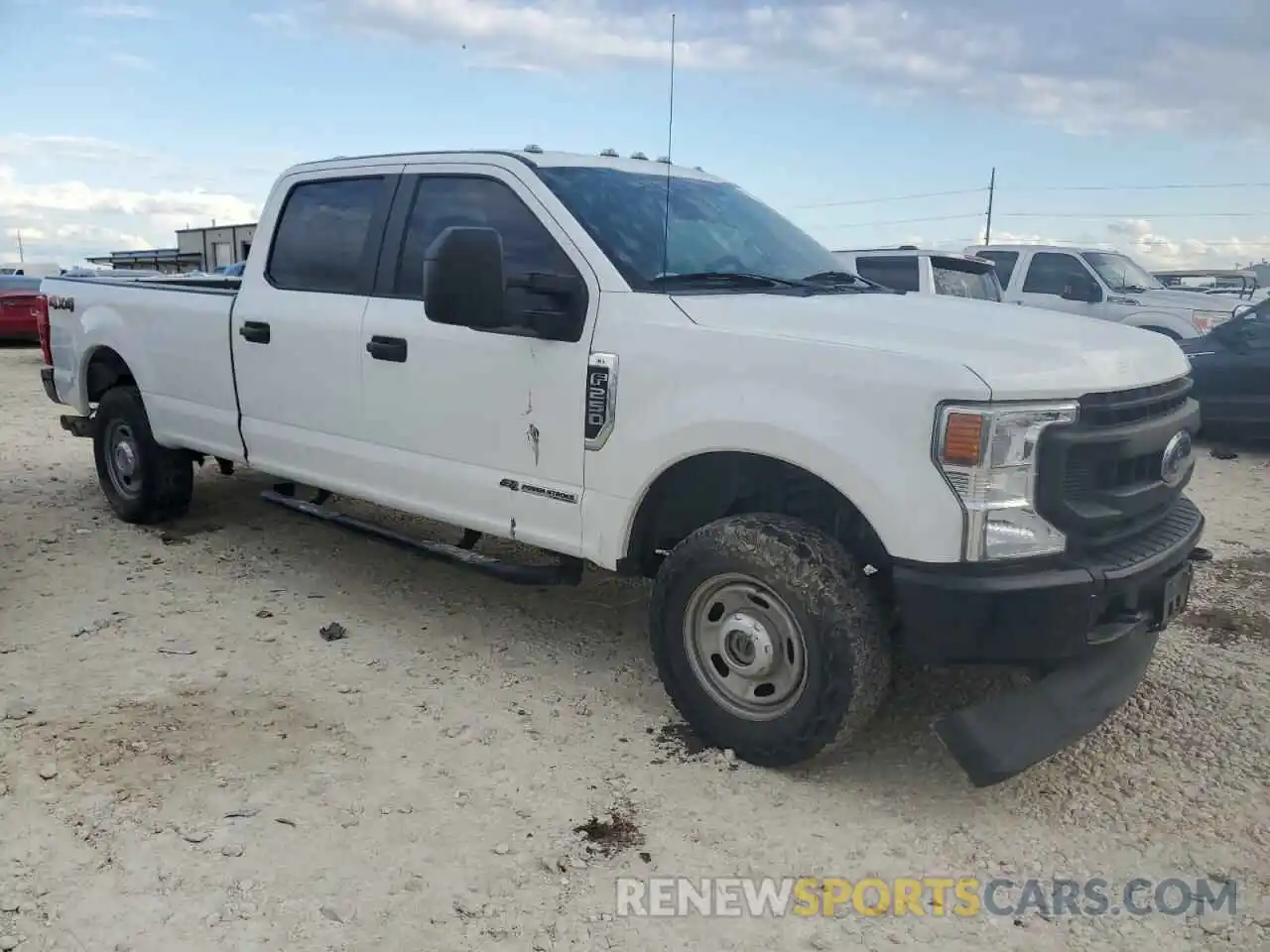 4 Photograph of a damaged car 1FT7W2BT1MED13521 FORD F250 2021