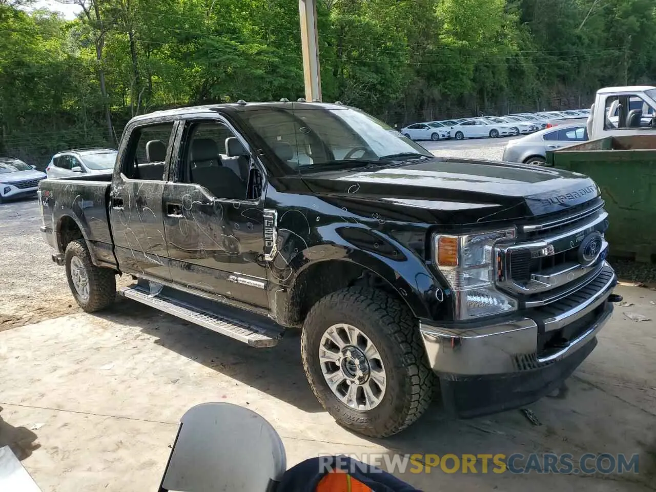 4 Photograph of a damaged car 1FT7W2BT4MEC45571 FORD F250 2021