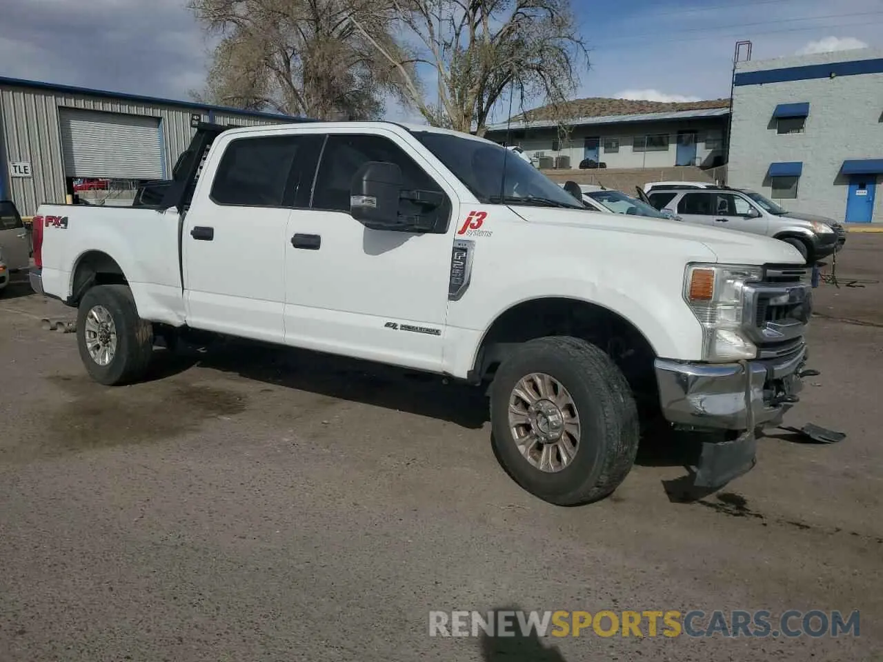4 Photograph of a damaged car 1FT7W2BT4MED43791 FORD F250 2021