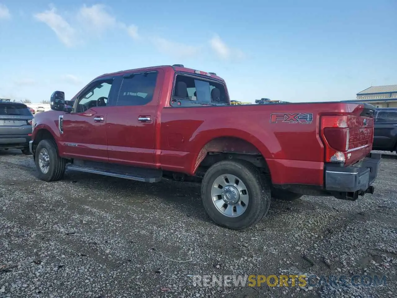 2 Photograph of a damaged car 1FT7W2BT5MEC30495 FORD F250 2021