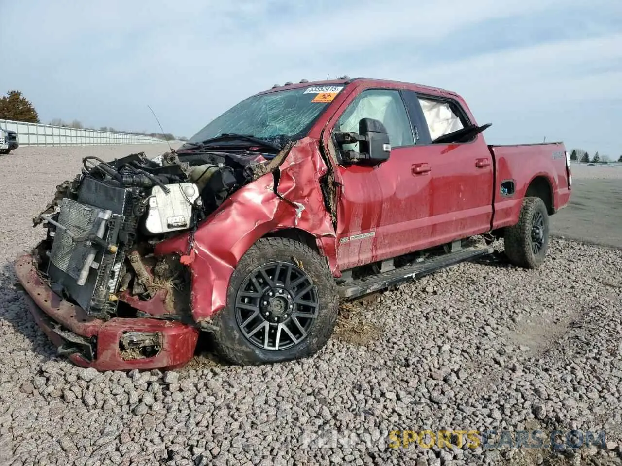 1 Photograph of a damaged car 1FT7W2BT6MED35031 FORD F250 2021