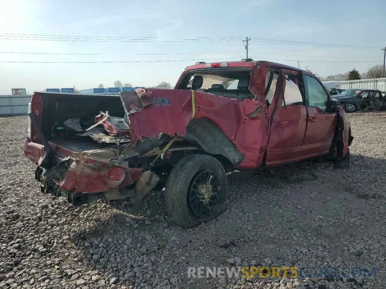 3 Photograph of a damaged car 1FT7W2BT6MED35031 FORD F250 2021