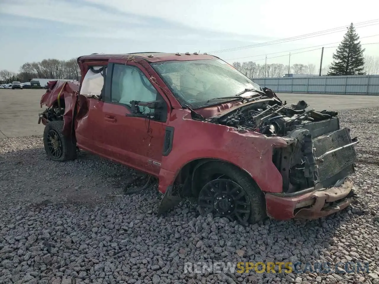 4 Photograph of a damaged car 1FT7W2BT6MED35031 FORD F250 2021