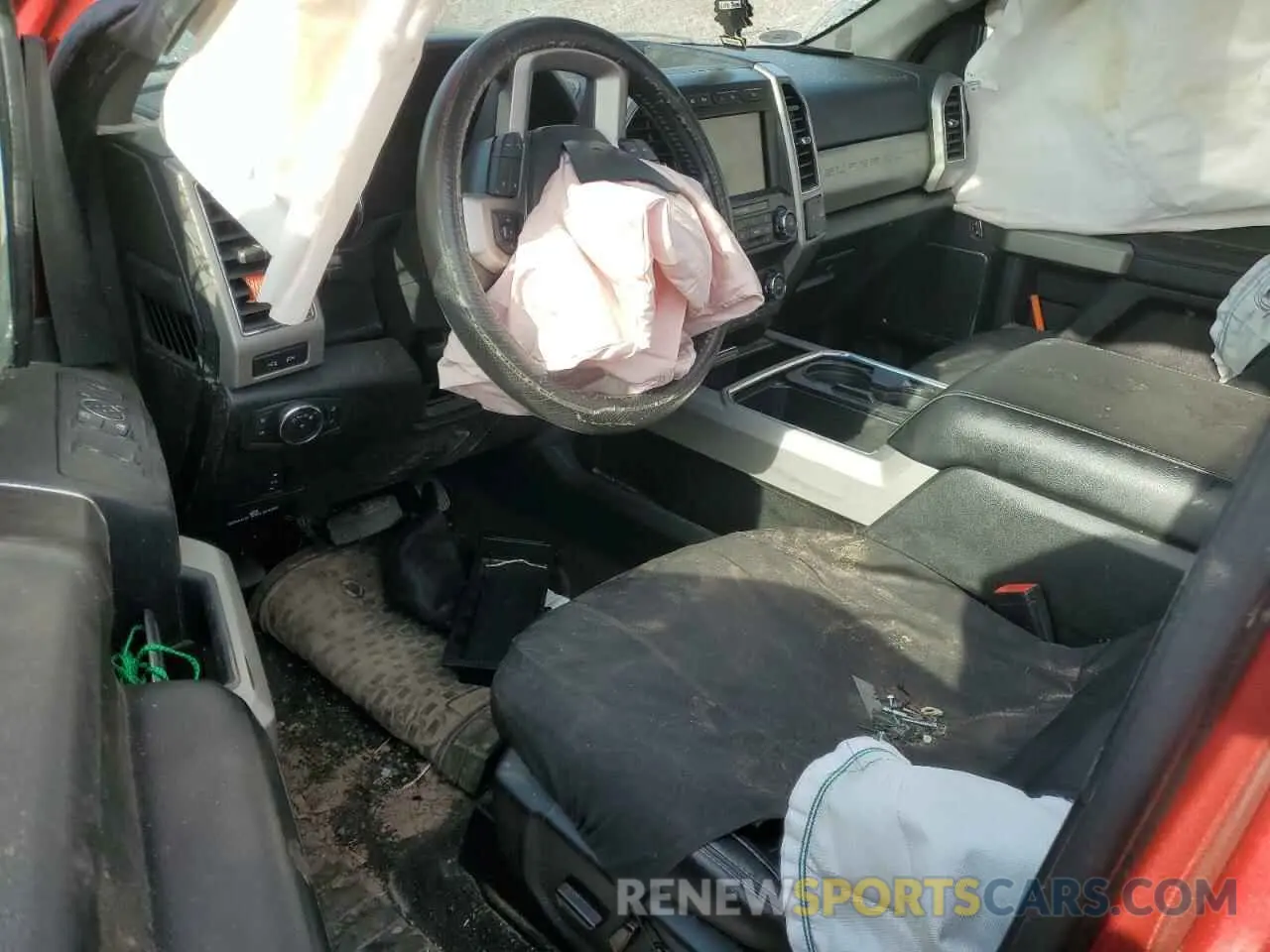 8 Photograph of a damaged car 1FT7W2BT6MED35031 FORD F250 2021