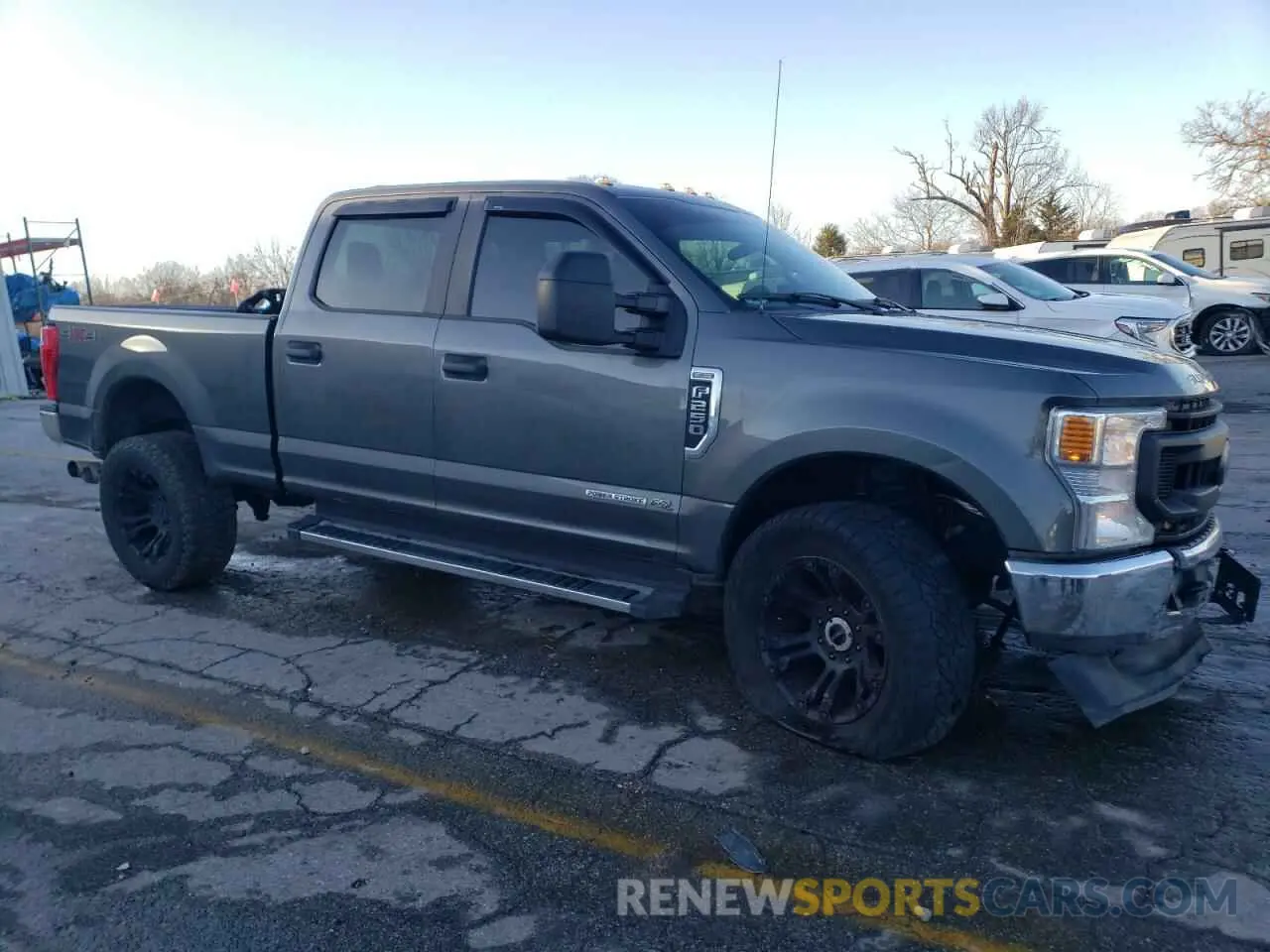 4 Photograph of a damaged car 1FT7W2BT7MEC56838 FORD F250 2021