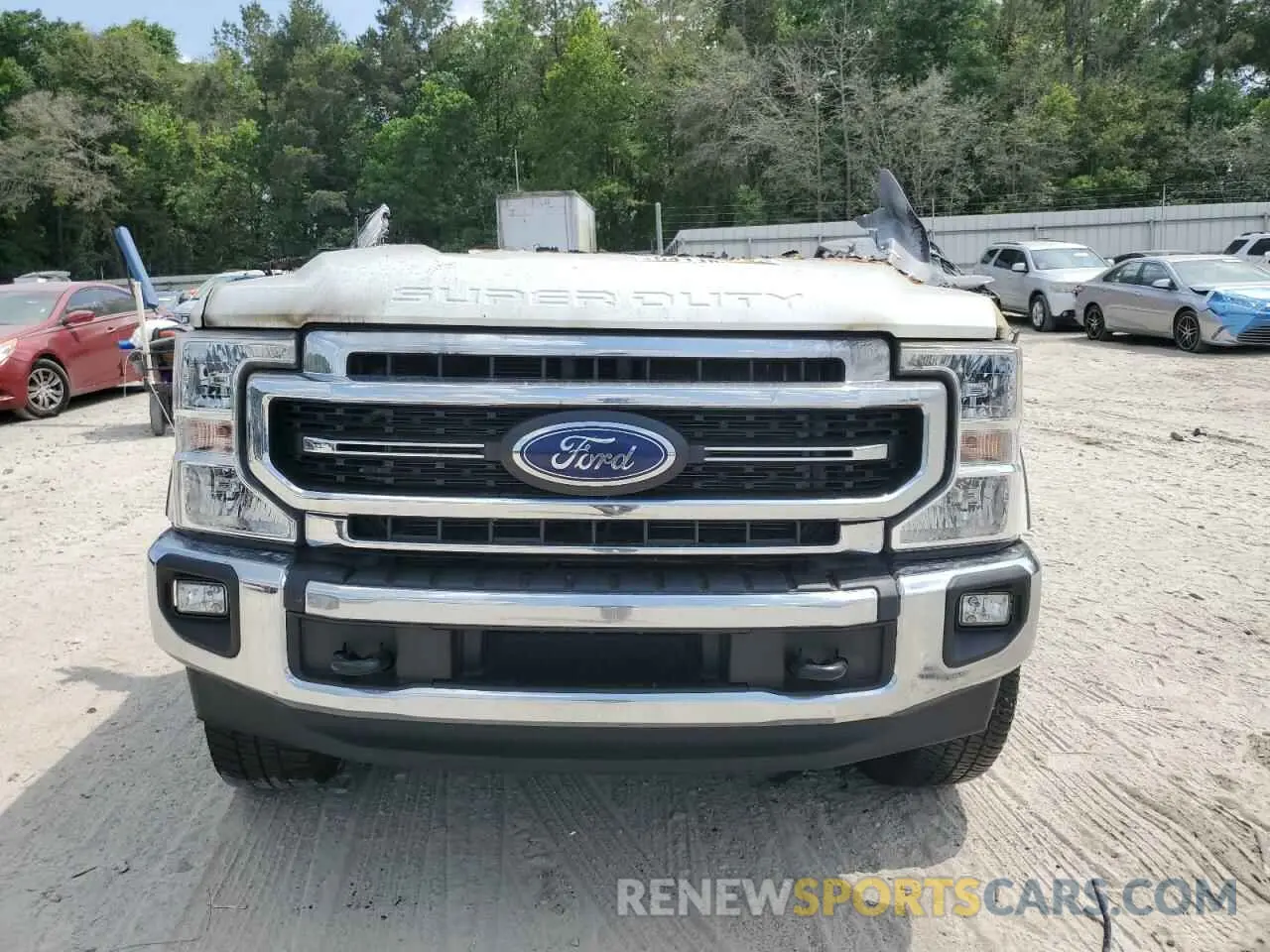5 Photograph of a damaged car 1FT7W2BT8MEC90044 FORD F250 2021