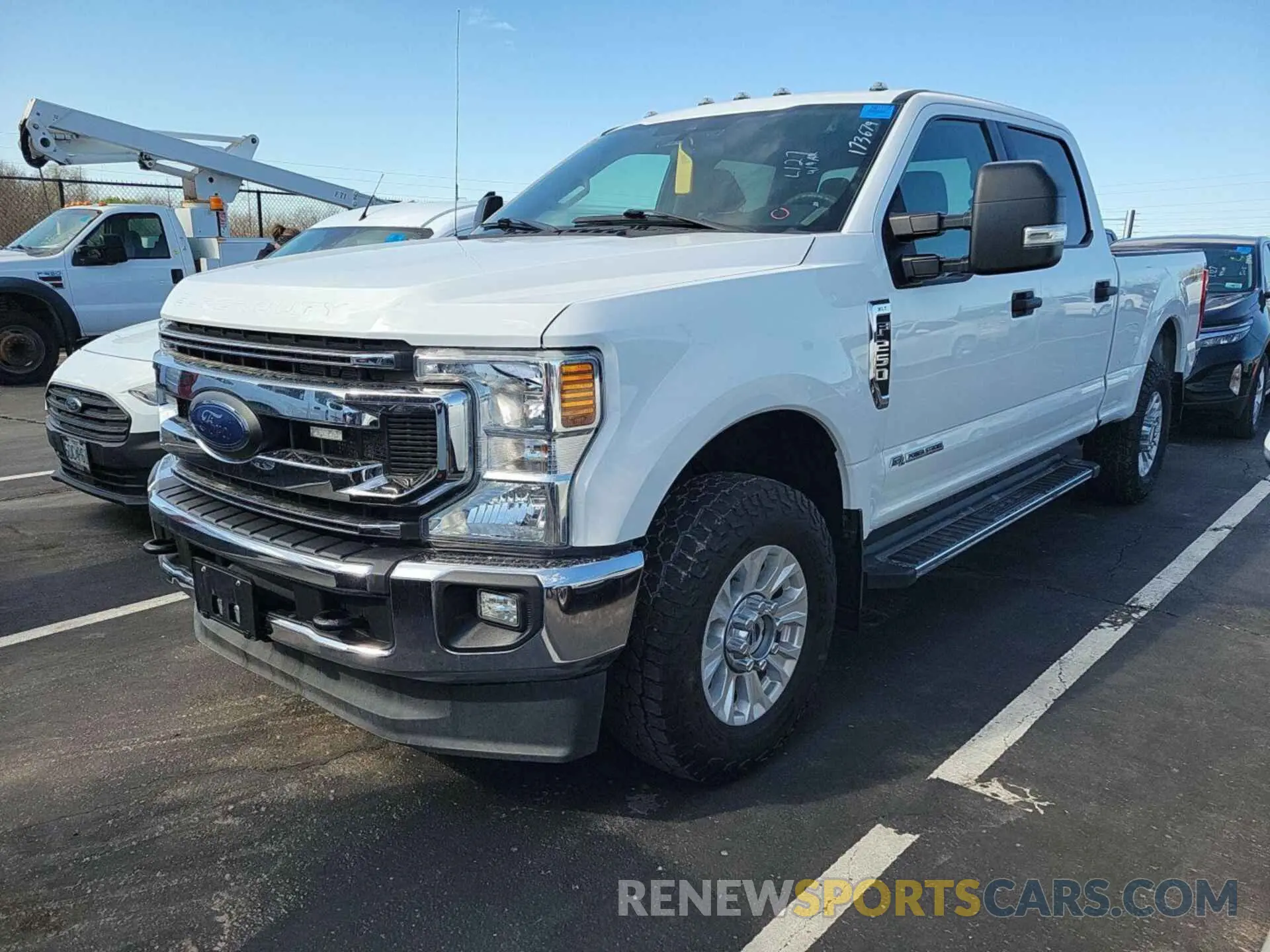 3 Photograph of a damaged car 1FT7W2BT8MED57452 FORD F250 2021
