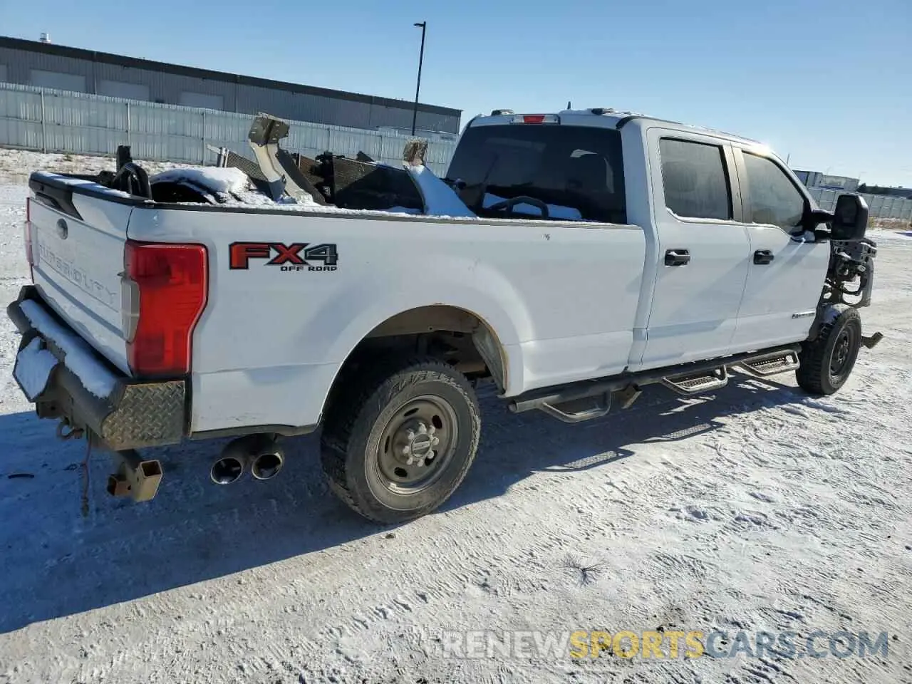 3 Photograph of a damaged car 1FT7W2BTXMEC09299 FORD F250 2021