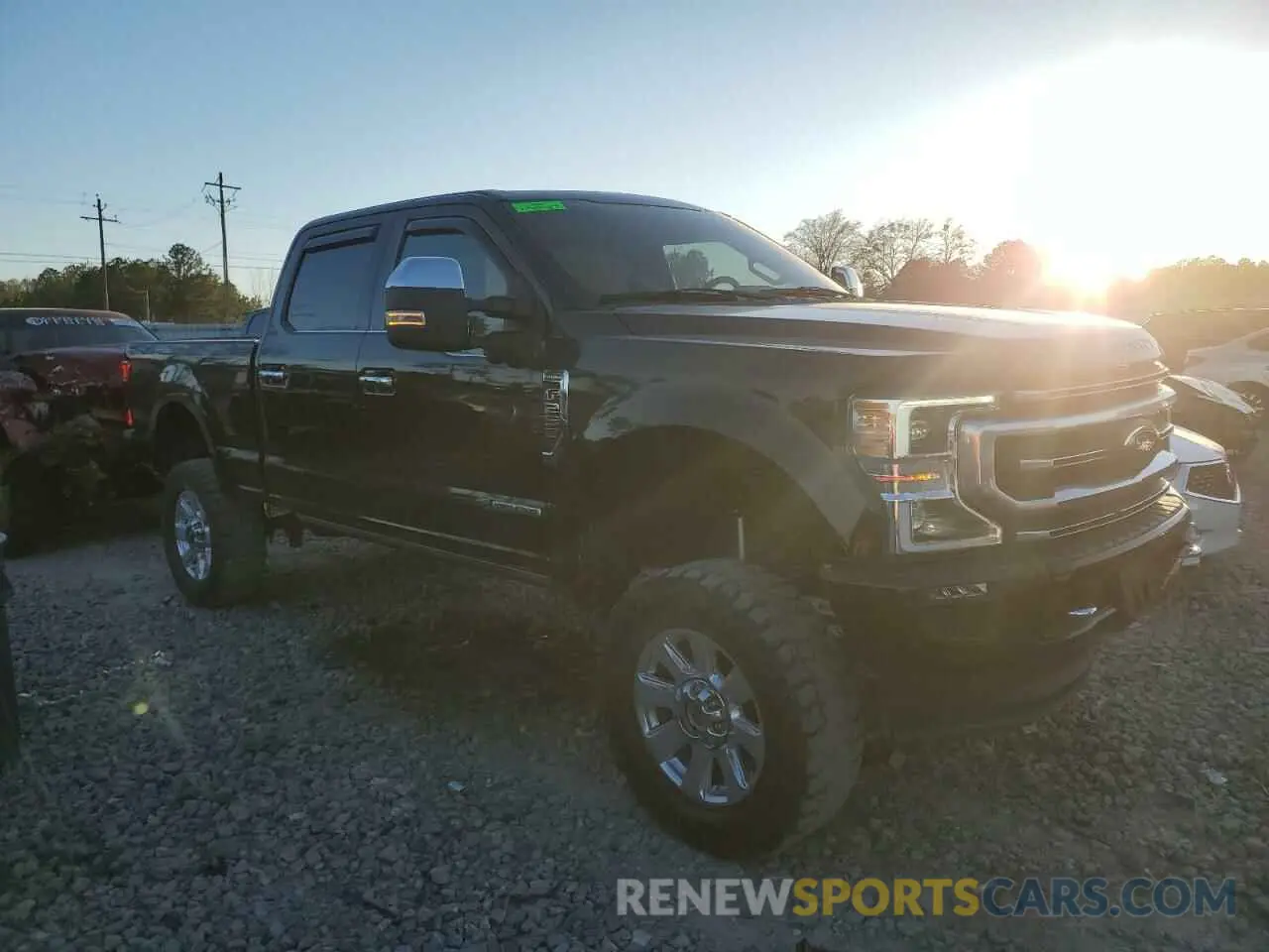 4 Photograph of a damaged car 1FT7W2BTXMED76648 FORD F250 2021