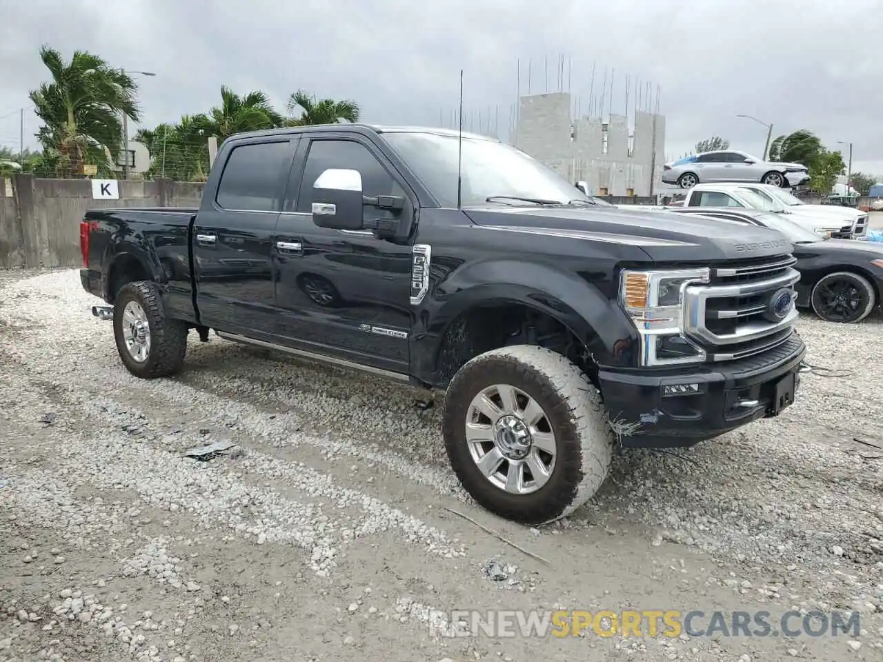 4 Photograph of a damaged car 1FT7W2BTXMEE04108 FORD F250 2021