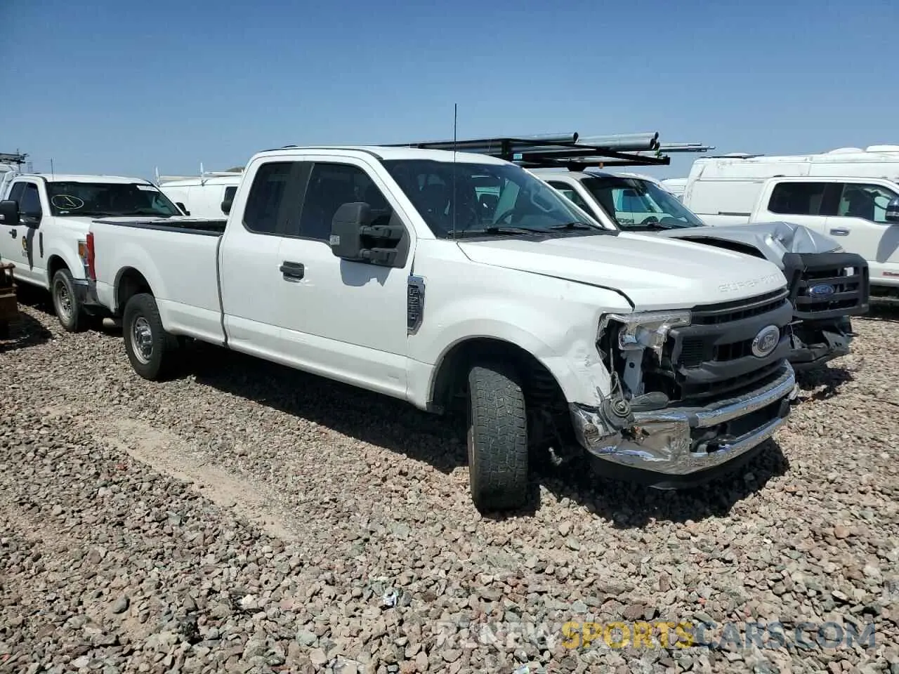 4 Photograph of a damaged car 1FT7X2A68MED96535 FORD F250 2021