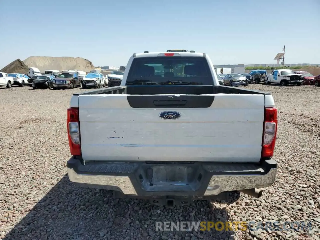 6 Photograph of a damaged car 1FT7X2A68MED96535 FORD F250 2021