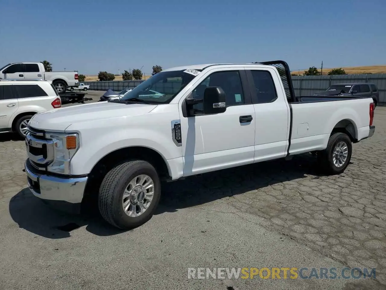 1 Photograph of a damaged car 1FT7X2A6XMEC91141 FORD F250 2021