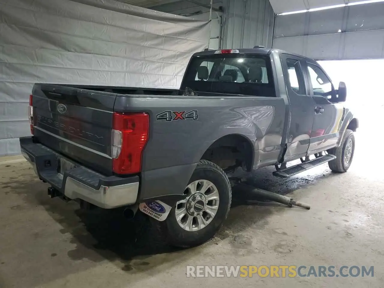 3 Photograph of a damaged car 1FT7X2BN5MED50280 FORD F250 2021