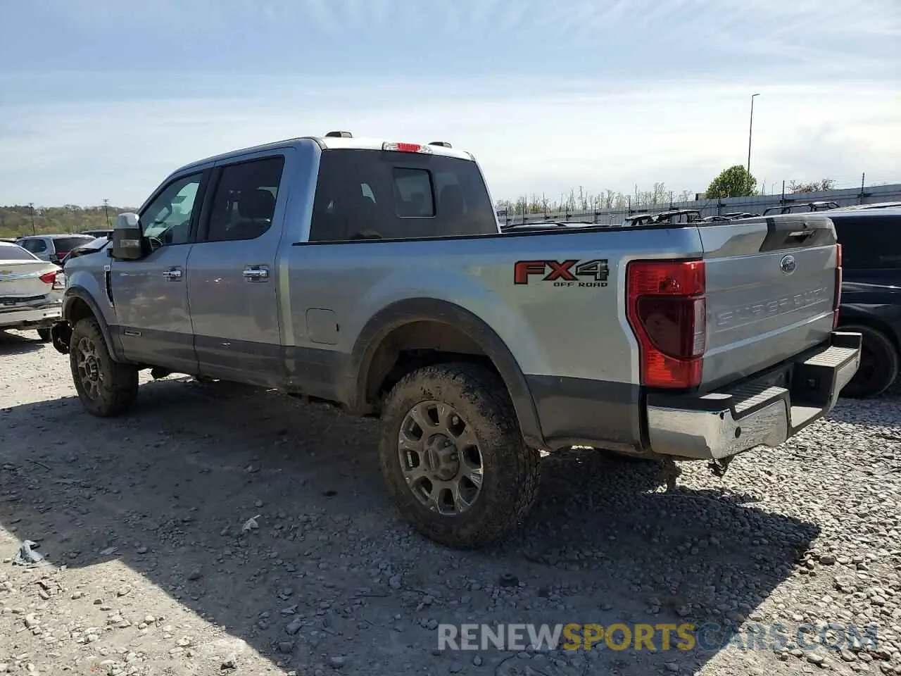2 Photograph of a damaged car 1FT8W2BT3MED54740 FORD F250 2021