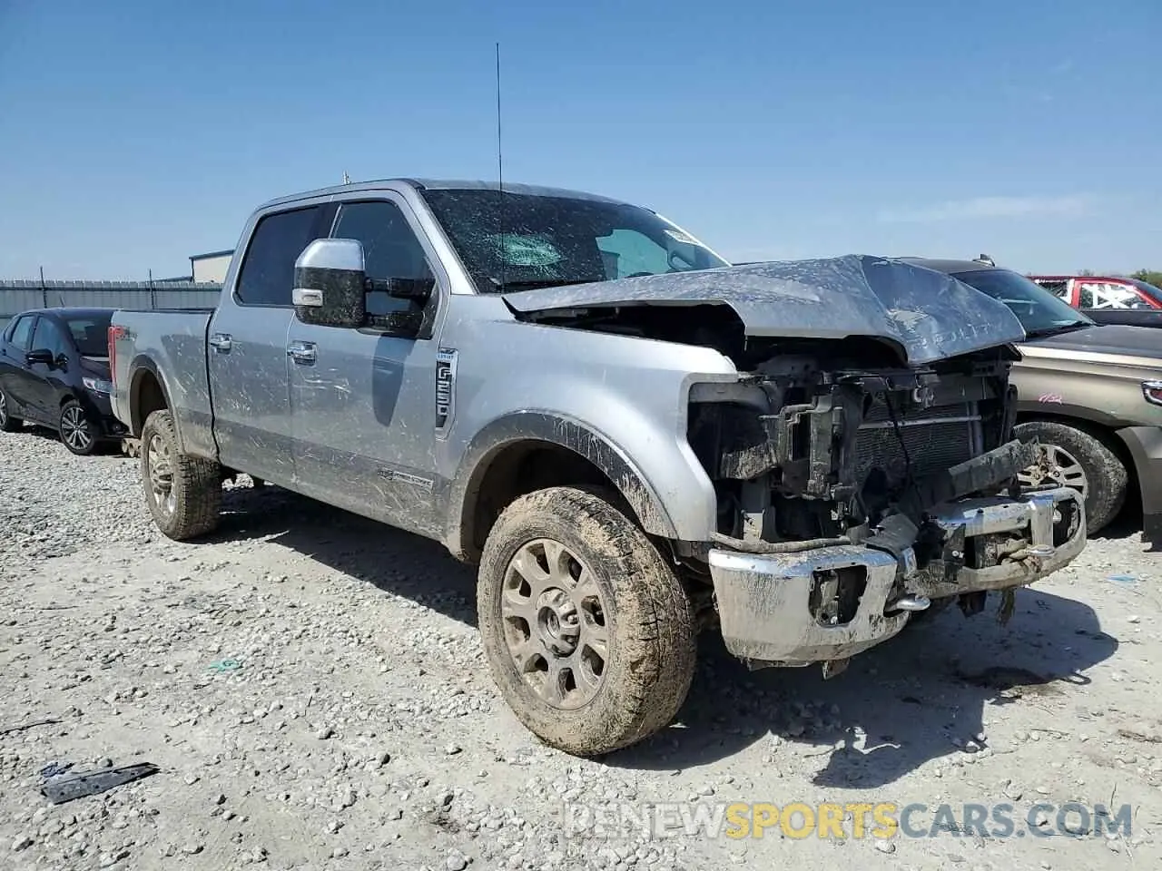 4 Photograph of a damaged car 1FT8W2BT3MED54740 FORD F250 2021