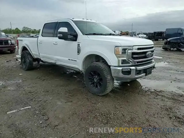 11 Photograph of a damaged car 1FT8W2BT4MED12576 FORD F250 2021