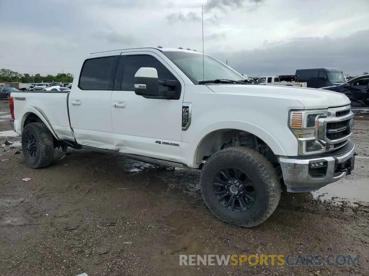 4 Photograph of a damaged car 1FT8W2BT4MED12576 FORD F250 2021