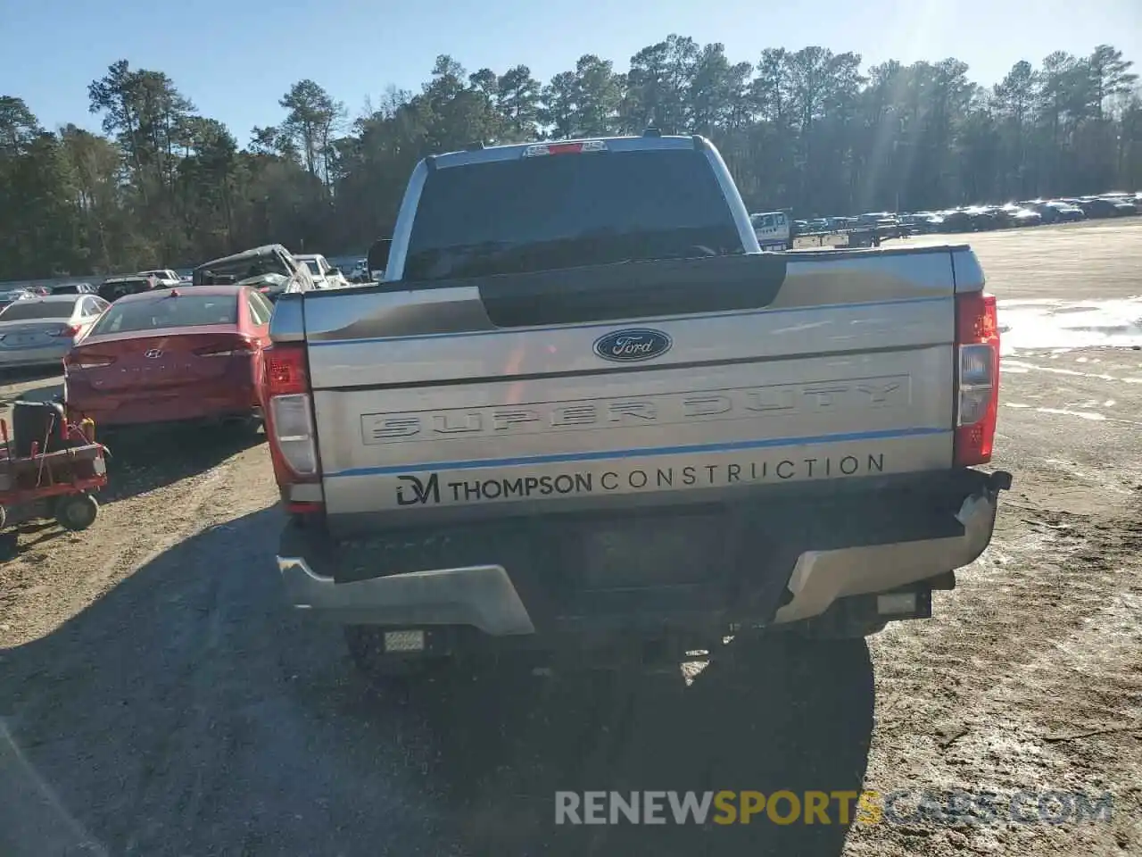 6 Photograph of a damaged car 1FT8W2BT9MEC02963 FORD F250 2021