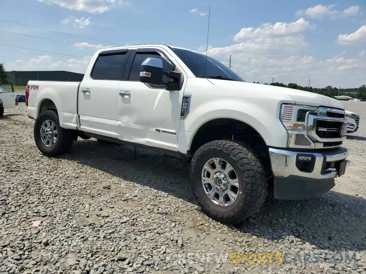 4 Photograph of a damaged car 1FT8W2BTXMEC41464 FORD F250 2021