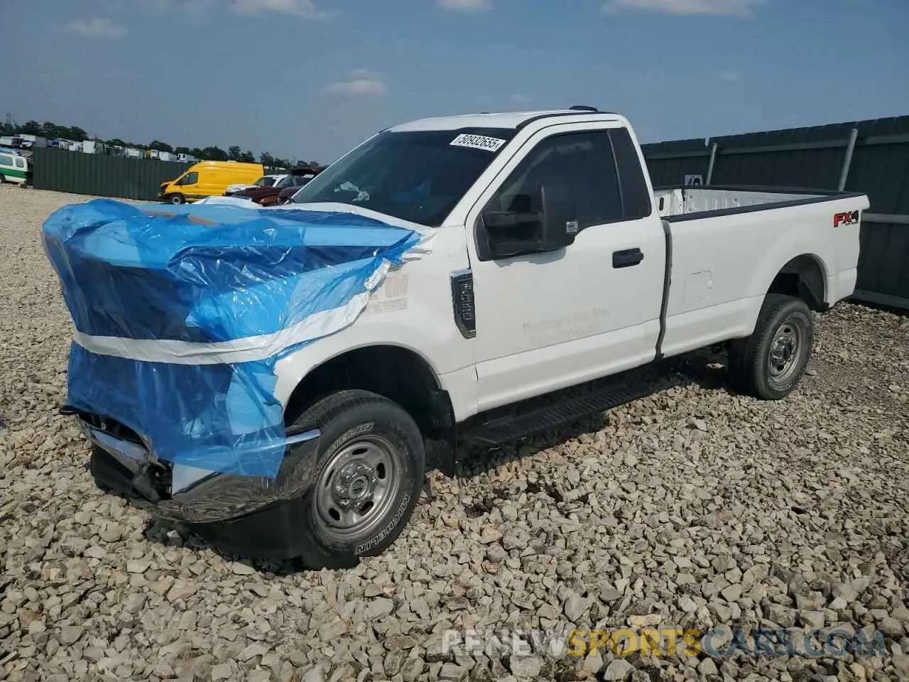 1 Photograph of a damaged car 1FDBF2B69NEC19646 FORD F250 2022