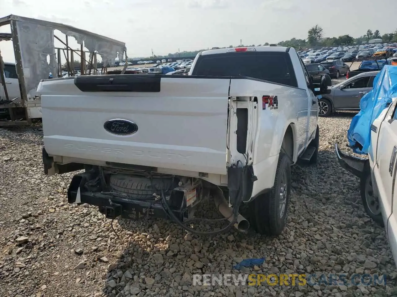 3 Photograph of a damaged car 1FDBF2B69NEC19646 FORD F250 2022