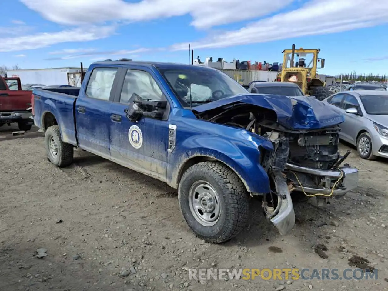 4 Photograph of a damaged car 1FT7W2B61NEE89643 FORD F250 2022