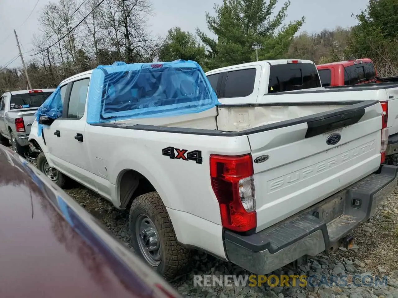 2 Photograph of a damaged car 1FT7W2B62NEE20248 FORD F250 2022