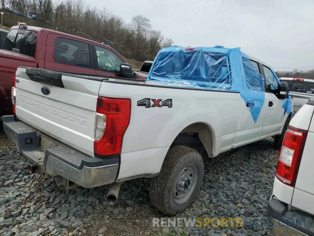 3 Photograph of a damaged car 1FT7W2B62NEE20248 FORD F250 2022