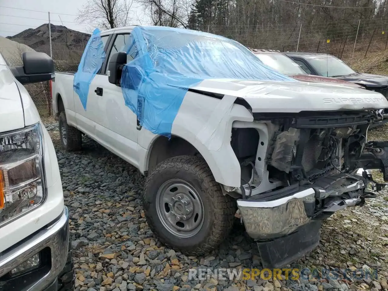 4 Photograph of a damaged car 1FT7W2B62NEE20248 FORD F250 2022