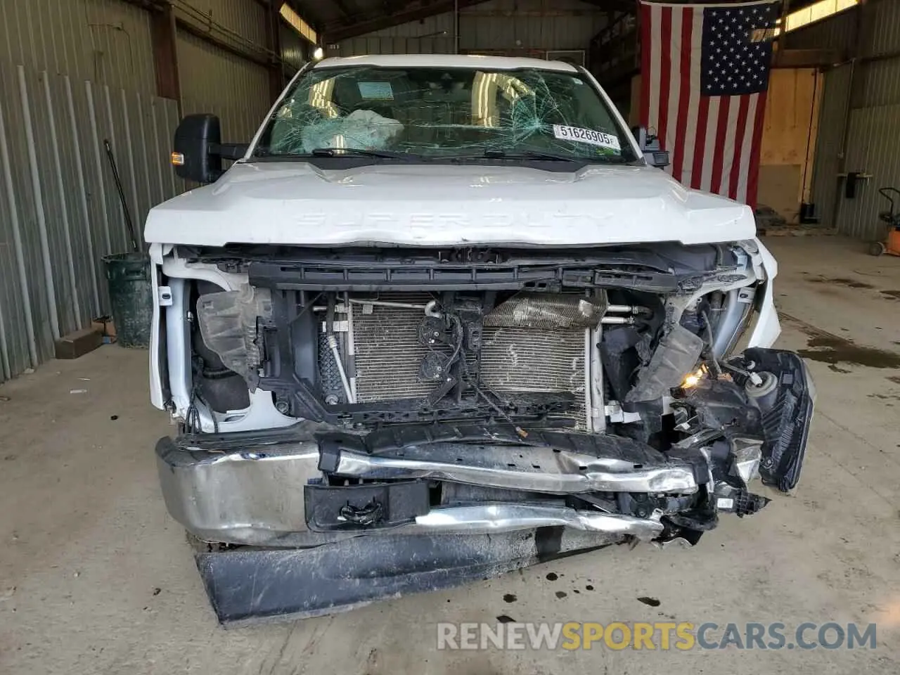 5 Photograph of a damaged car 1FT7W2B62NEE20248 FORD F250 2022