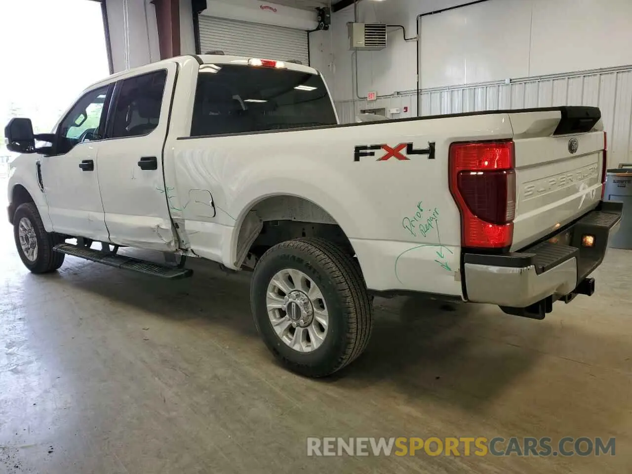 2 Photograph of a damaged car 1FT7W2B63NEG36111 FORD F250 2022