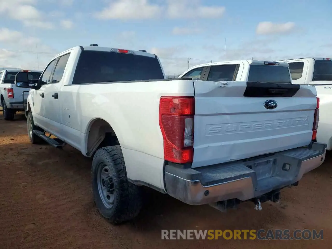 2 Photograph of a damaged car 1FT7W2B64NED77385 FORD F250 2022