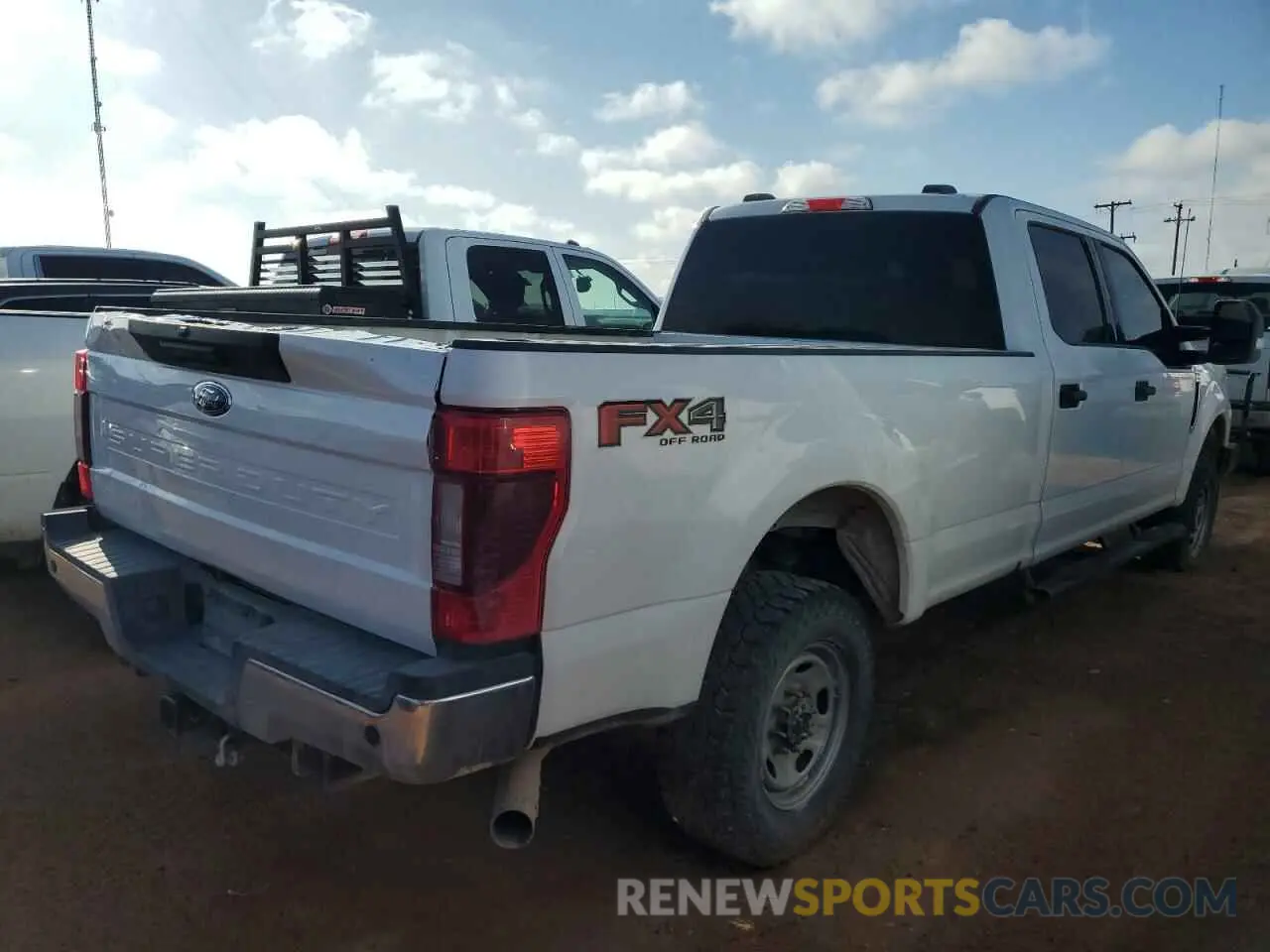 3 Photograph of a damaged car 1FT7W2B64NED77385 FORD F250 2022