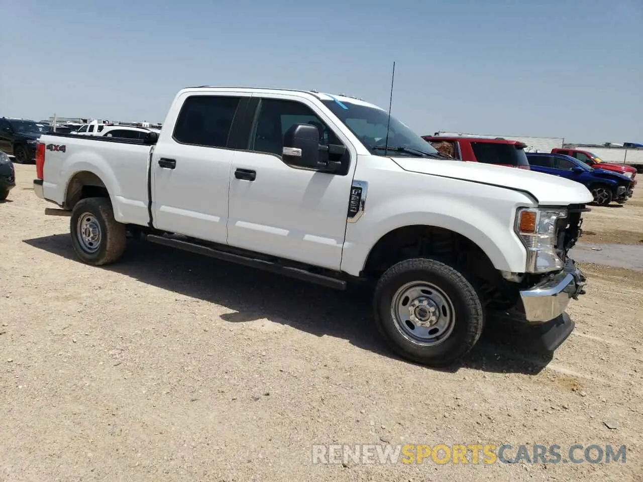 4 Photograph of a damaged car 1FT7W2B64NEE68639 FORD F250 2022