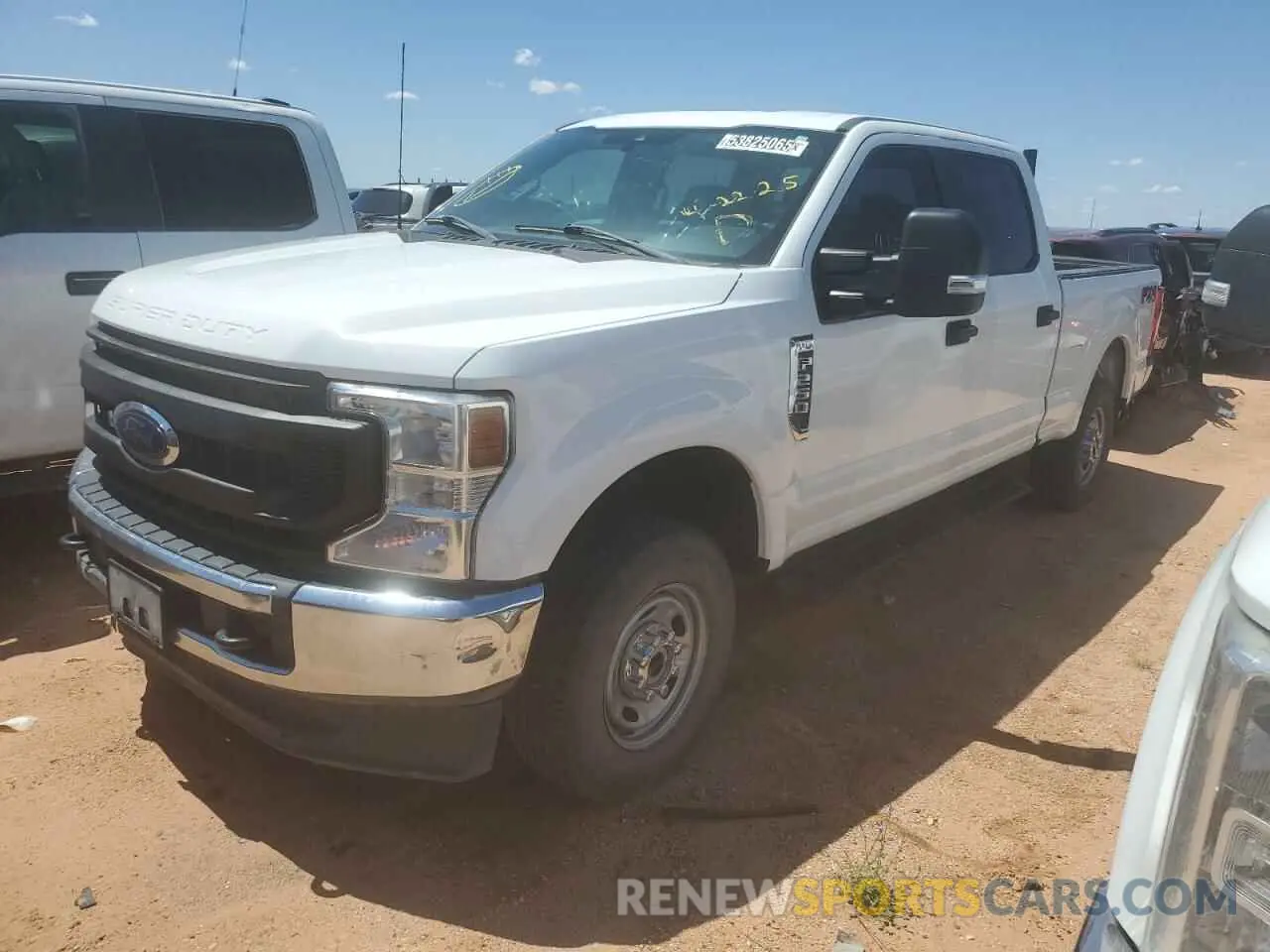 1 Photograph of a damaged car 1FT7W2B67NED00803 FORD F250 2022