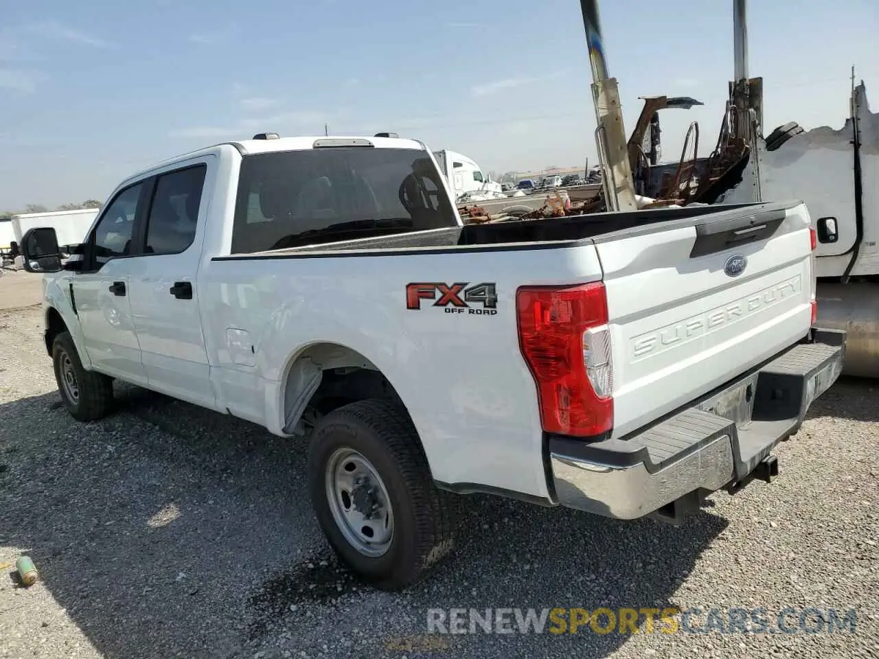 2 Photograph of a damaged car 1FT7W2B6XNEG40026 FORD F250 2022
