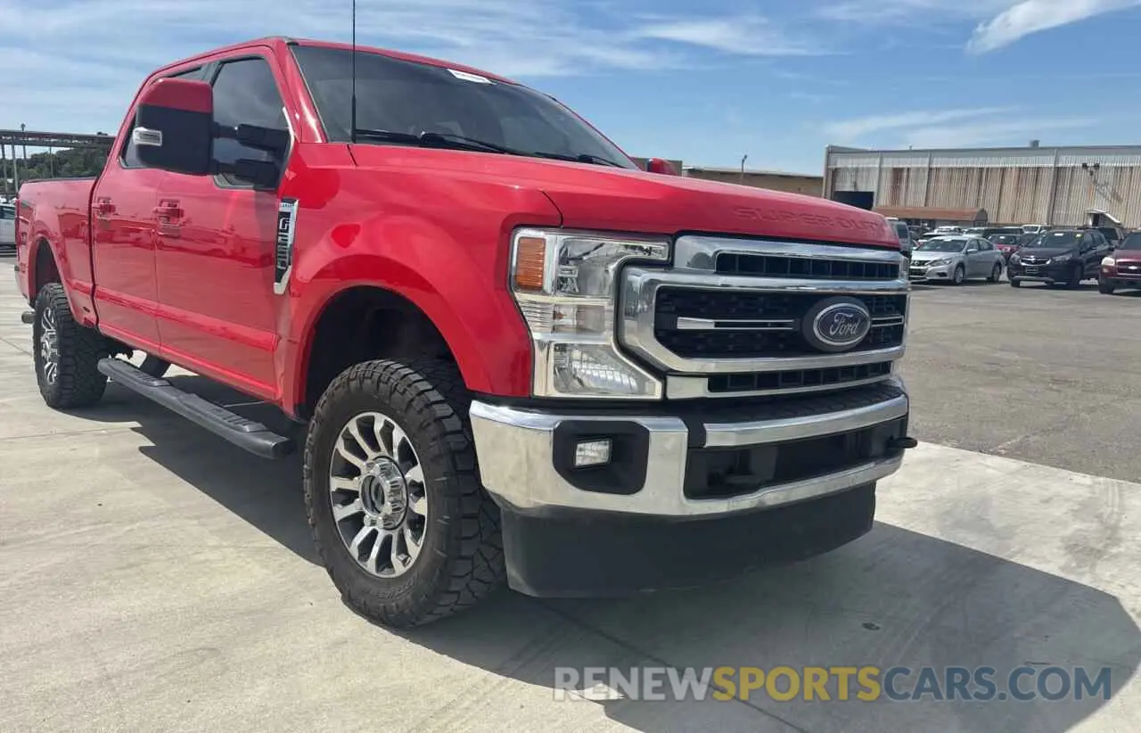 1 Photograph of a damaged car 1FT7W2BN5NEE34765 FORD F250 2022