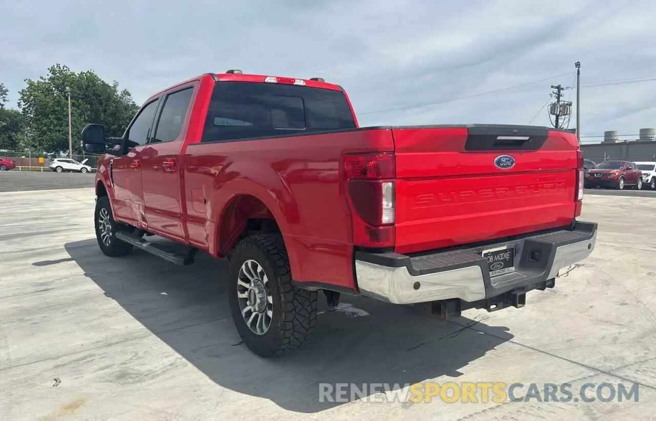 3 Photograph of a damaged car 1FT7W2BN5NEE34765 FORD F250 2022
