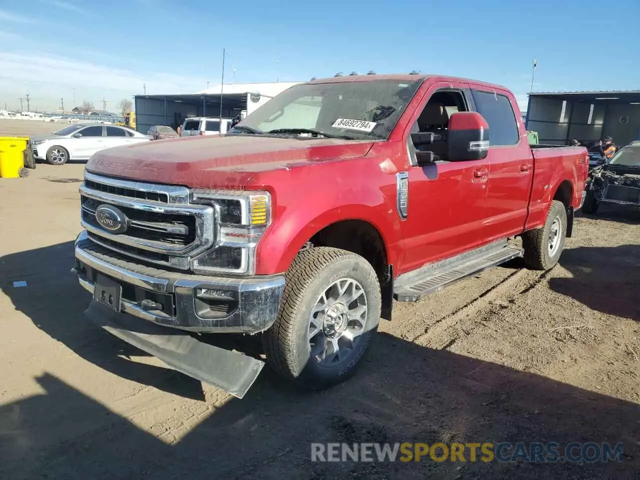 1 Photograph of a damaged car 1FT7W2BN7NEF21356 FORD F250 2022