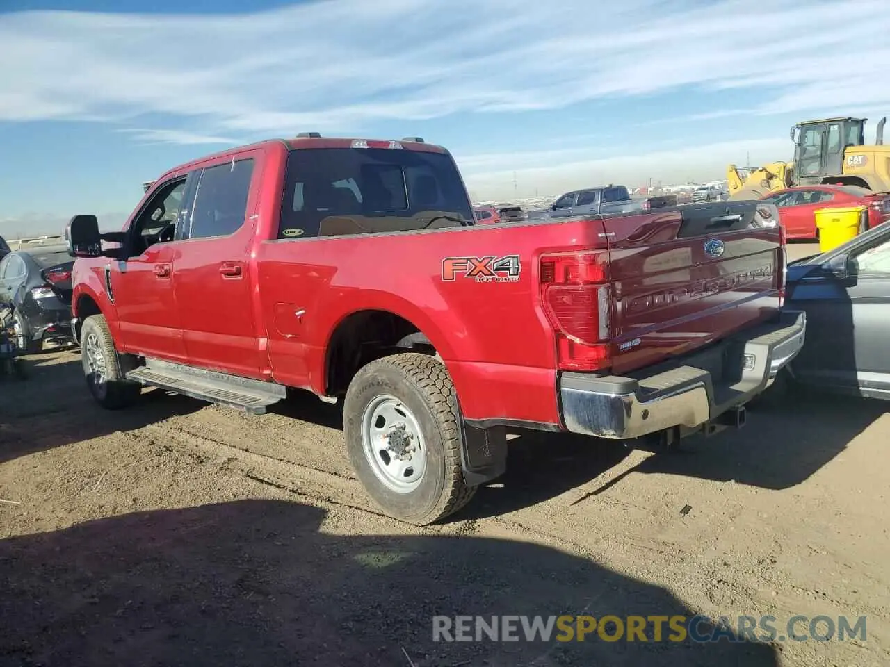 2 Photograph of a damaged car 1FT7W2BN7NEF21356 FORD F250 2022