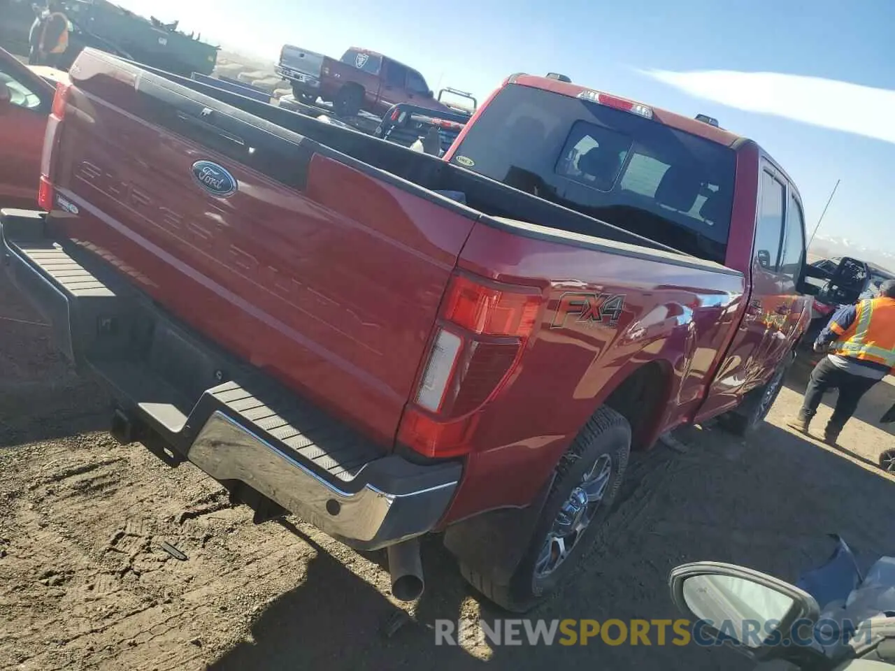 3 Photograph of a damaged car 1FT7W2BN7NEF21356 FORD F250 2022