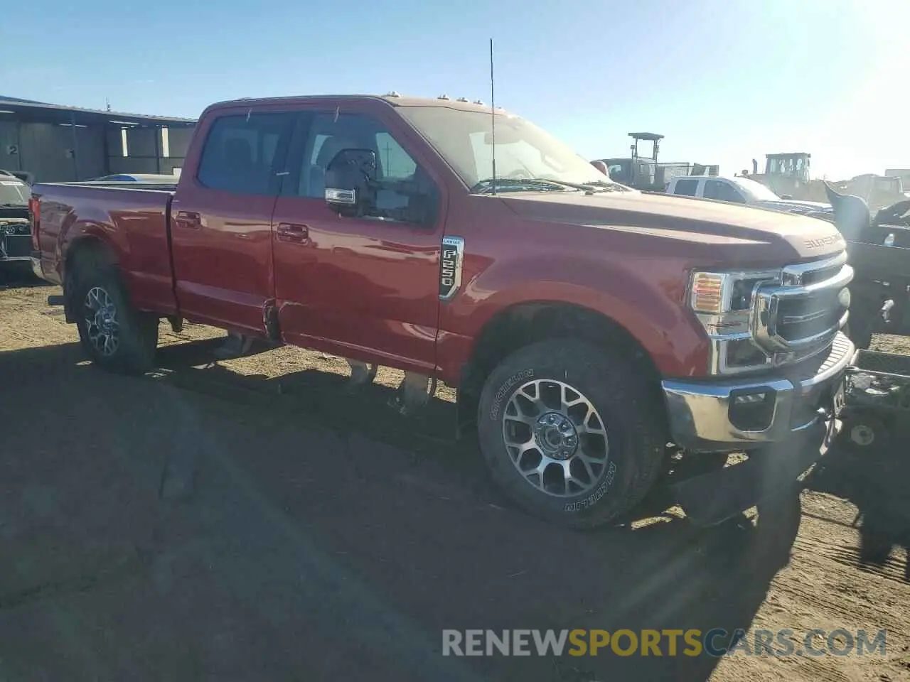 4 Photograph of a damaged car 1FT7W2BN7NEF21356 FORD F250 2022