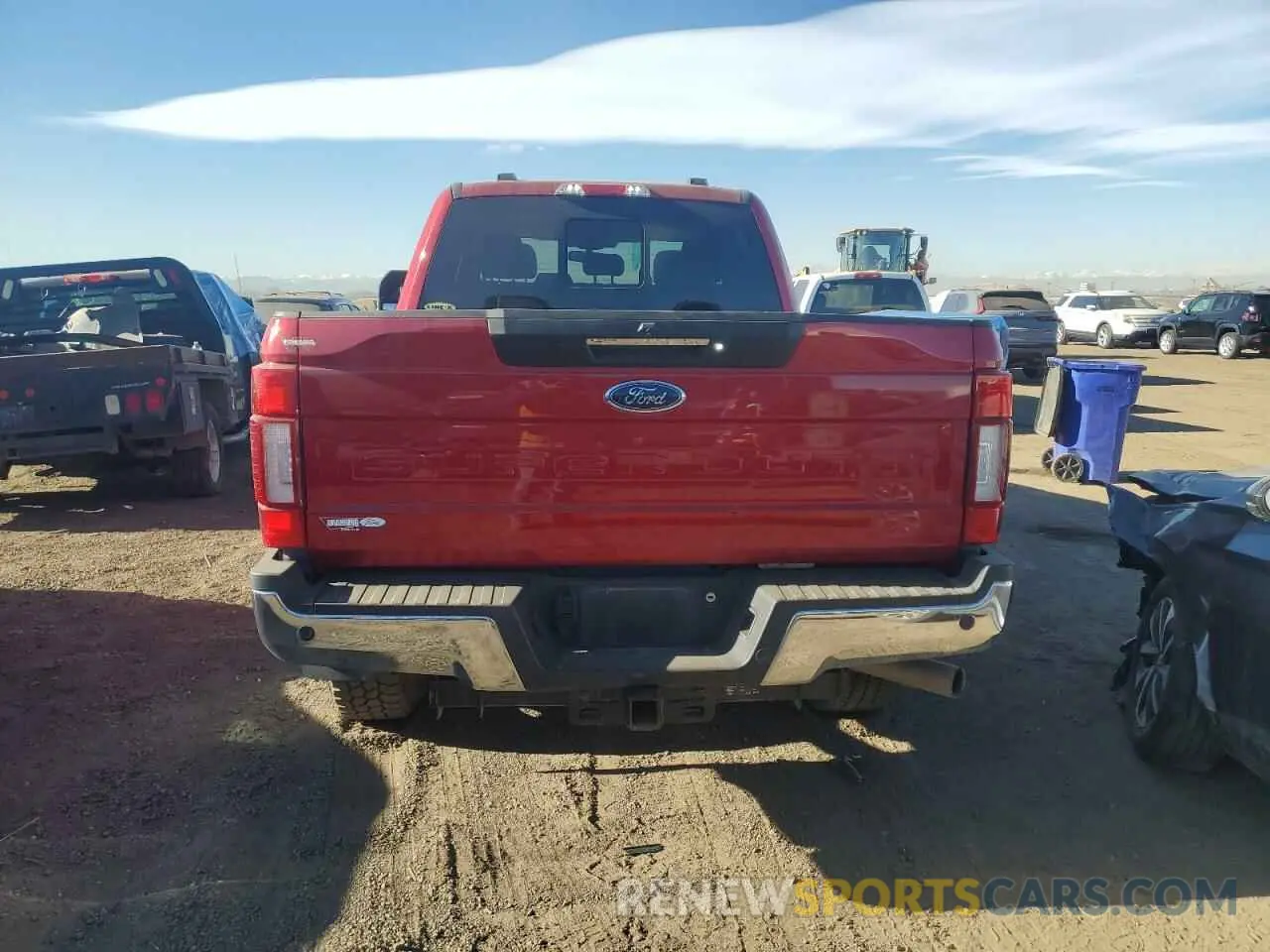 6 Photograph of a damaged car 1FT7W2BN7NEF21356 FORD F250 2022